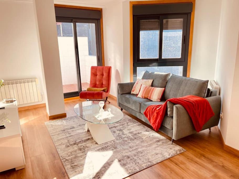Apartamento Centrico Y De Diseno Con Parking Vigo Exteriör bild